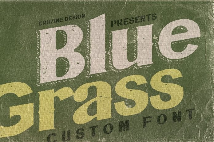 Bluegrass Custom Font