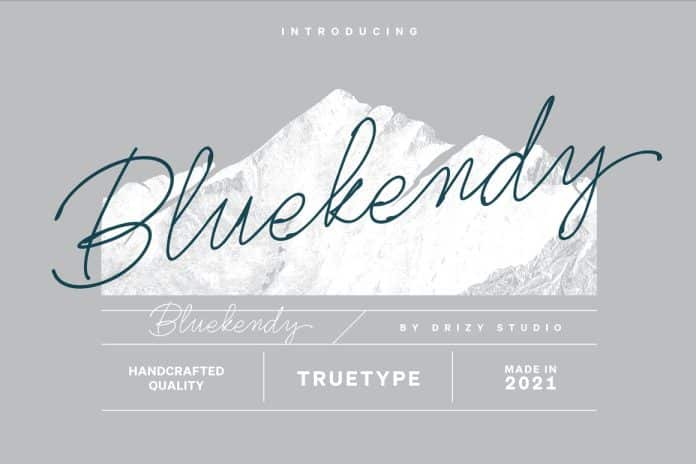 Bluekendy Font
