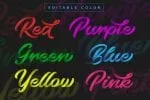 Bluesky OpentypeSVG Font