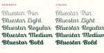 Bluestar Font