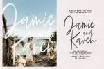 Blushed Script Font