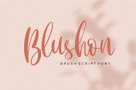 Blushon Brush Script