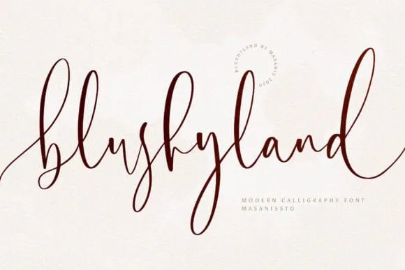 Blushyland Font