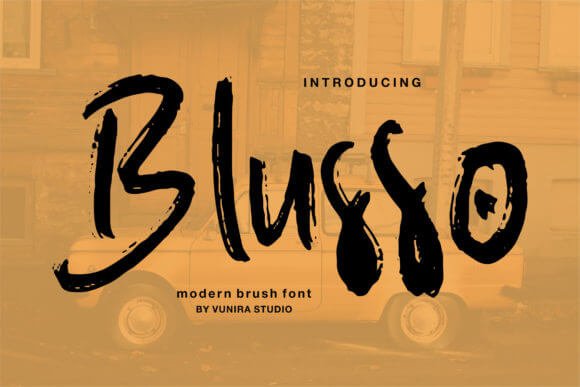 Blusso Font