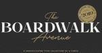Boardwalk Avenue Font Families