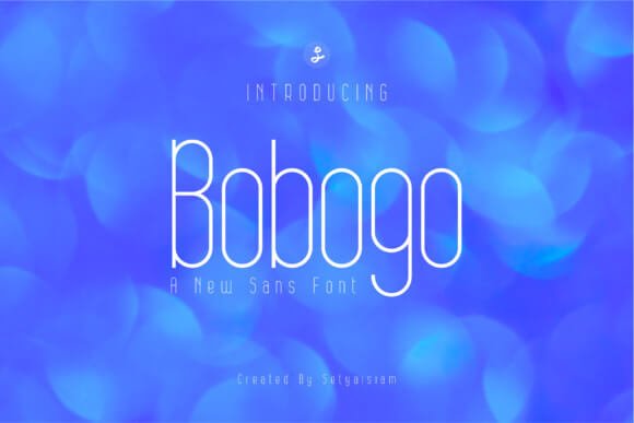 Bobogo Font