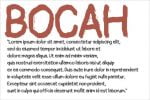 Bocah Font