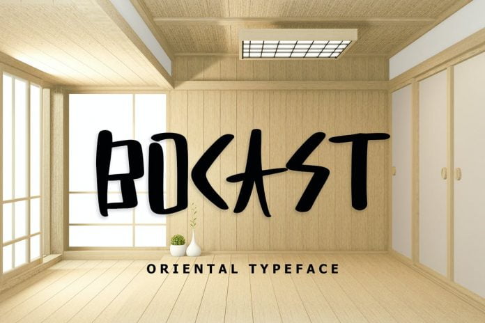 Bocast Japan Style Display Font