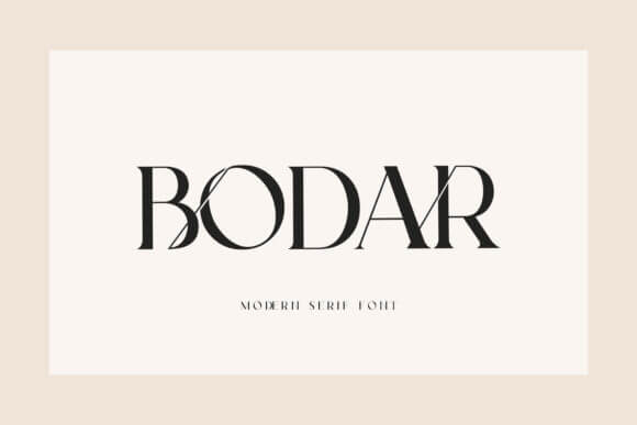 Bodar Font
