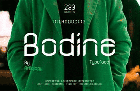 Bodine Font