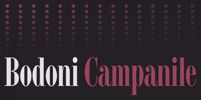 Bodoni Campanile Pro Font