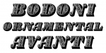 Bodoni Ornamental Font