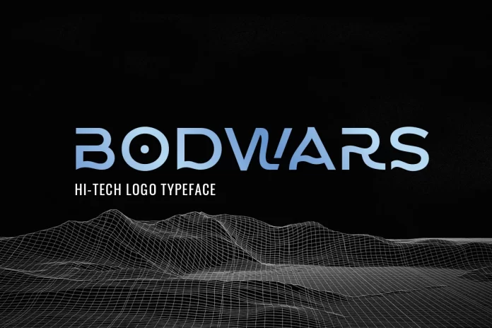 Bodwars - Hi-tech Logo Typeface Font