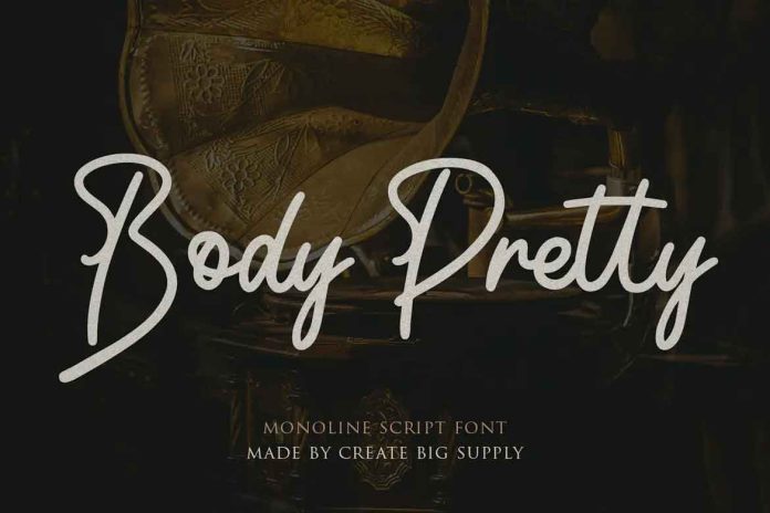 Body Pretty Script Font