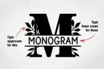 Bogi Split Monogram Font