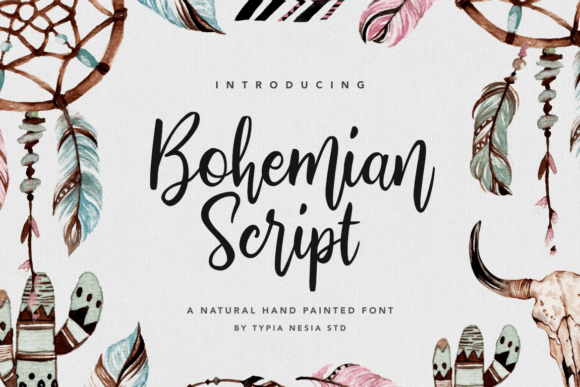 Bohemian Script Font