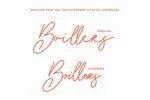 Boillers Font