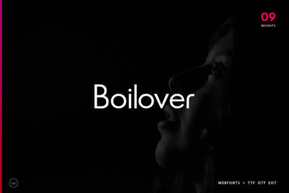 Boilover Font