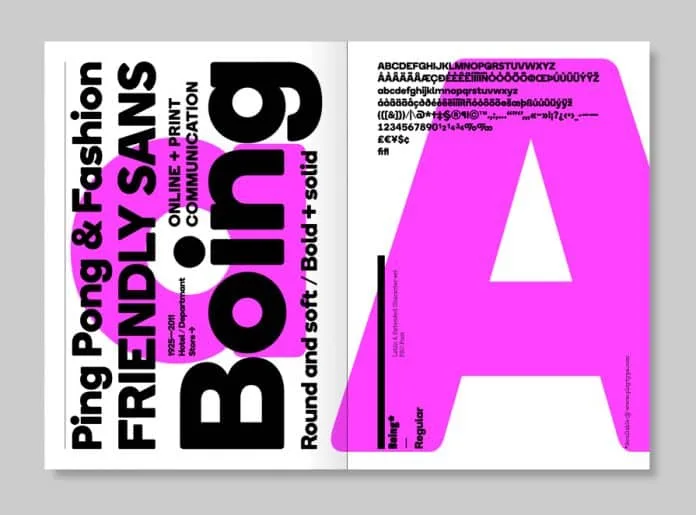 Boing Family Font