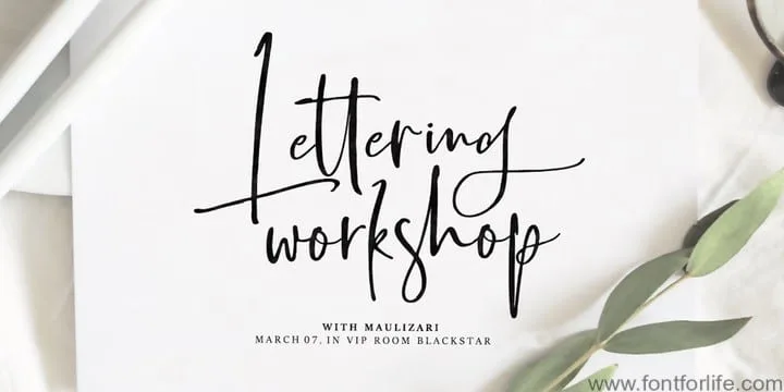 Boisterous Script Font