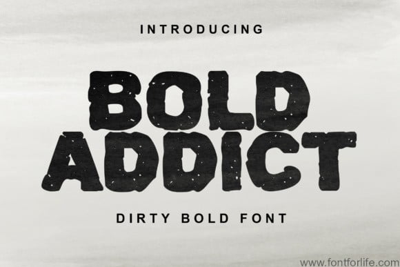 Bold Addict Font