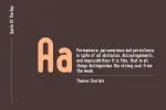 Bold Year Font