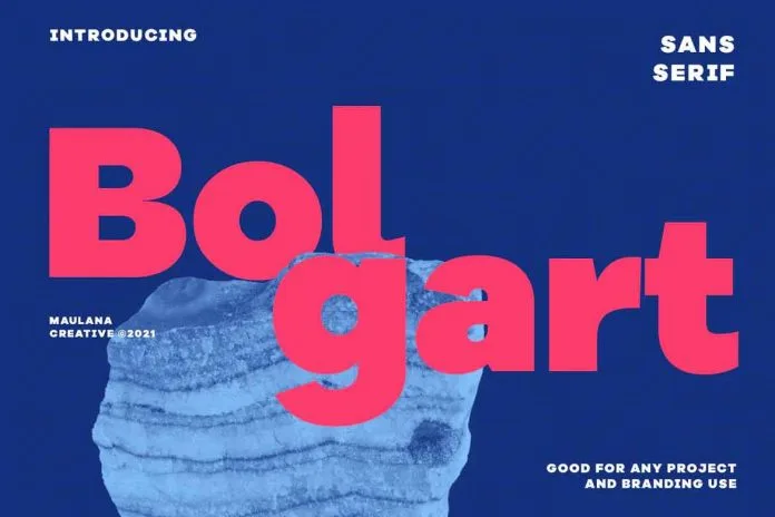 Bolgart - Sans Serif Display Font