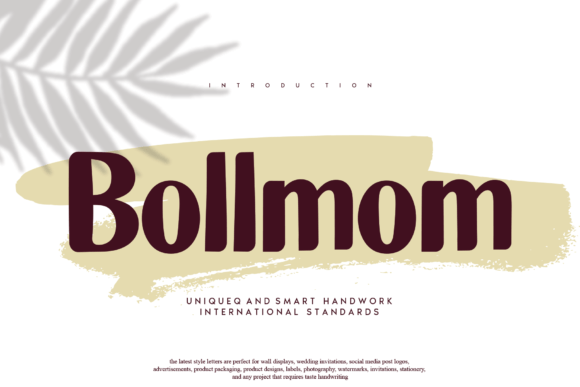 Bollmom Font