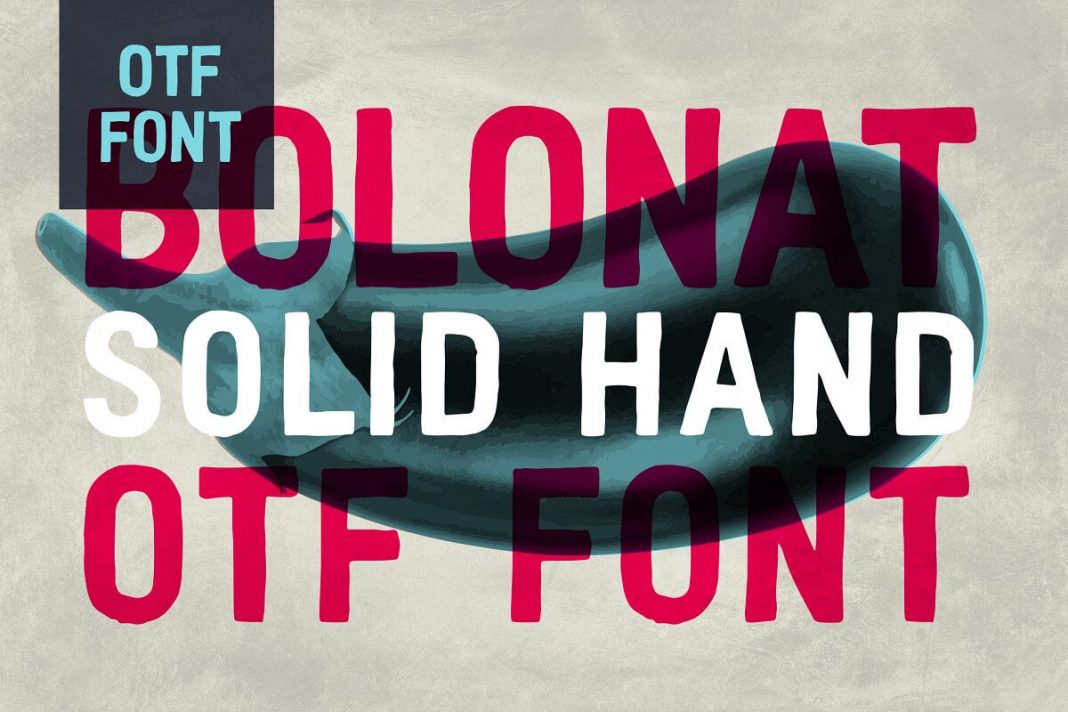 Bolonat Hand Font