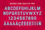 Bolonat Hand Font