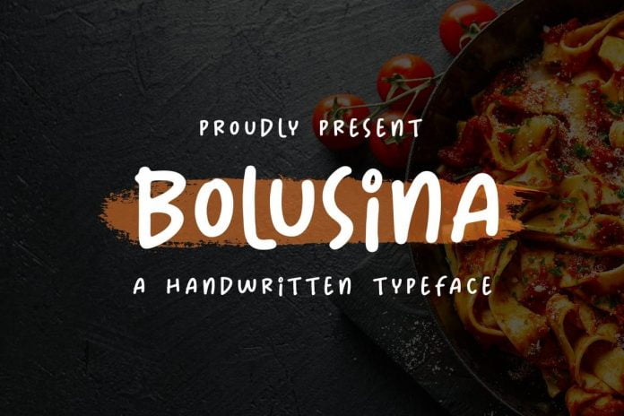 Bolusina Font