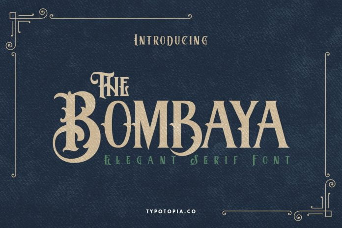 Bombaya font