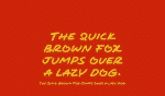 Bona Fire A Display Brush Font