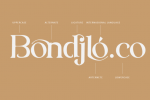 Bondjlo Font