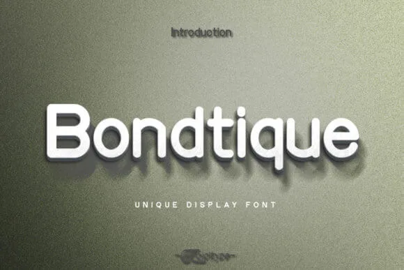 Bondtique Font