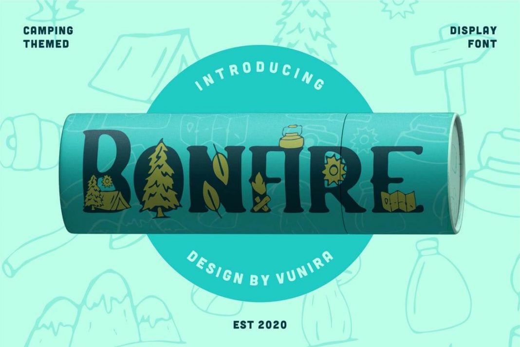 Bonfire Display Font