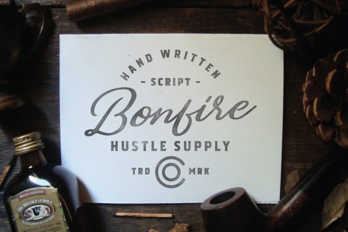 Bonfire Script Font