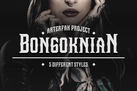 Bongoknian Font