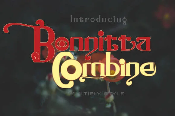 Bonnitta Combine Font