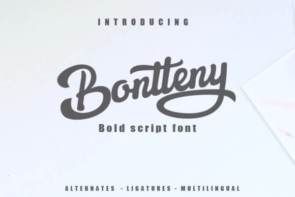 Bontteny Font