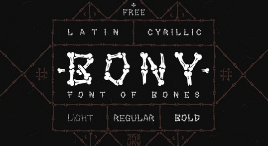 Bony Regular Font