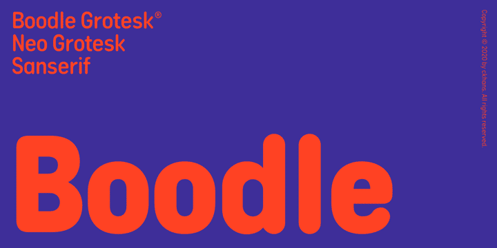 Boodle Font Family