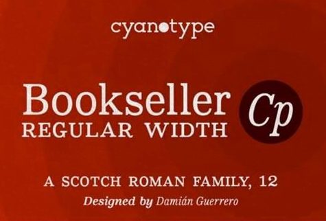 Bookseller Cp Regular Font