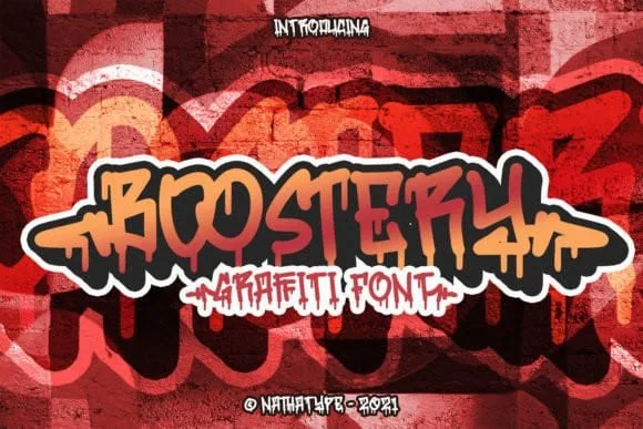 Boostery Font