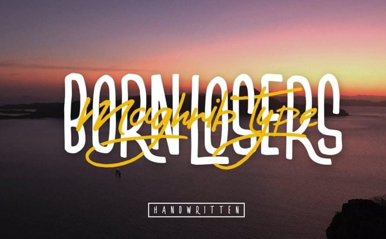 BornLosers Font Free Download