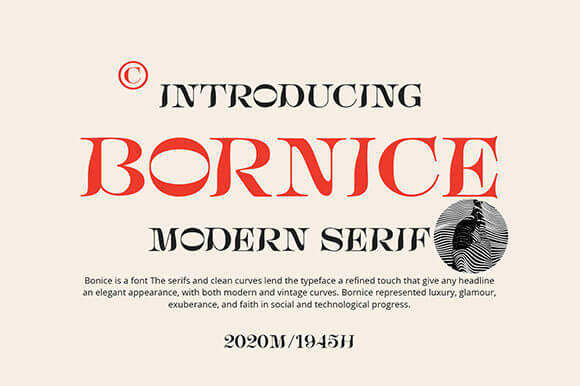 Bornice Font