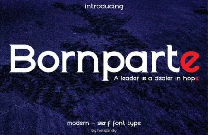 Bornparte Font