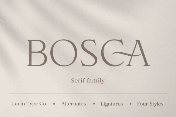 Bosca Font