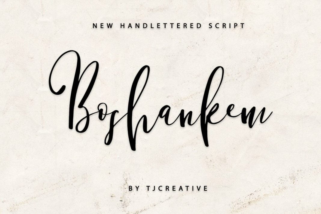 Boshankem Font