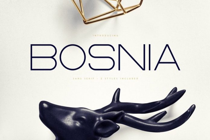 Bosnia - Sans Serif Font